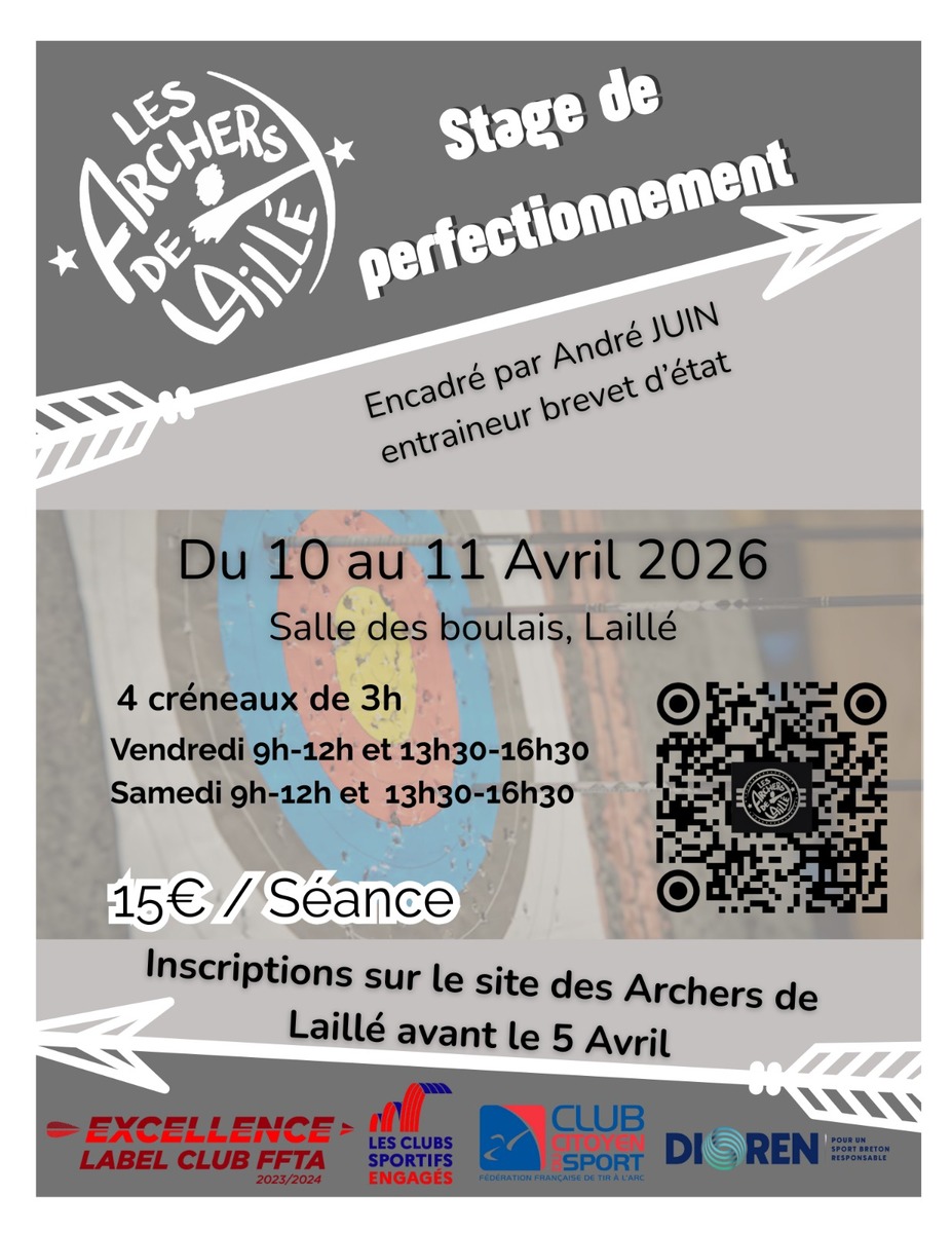Stages de perfectionnement | Du 10 au 11 avril 2026