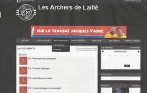Nouvelle page &quot;Technique&quot; dans le menu &quot;Infos Pratiques&quot;