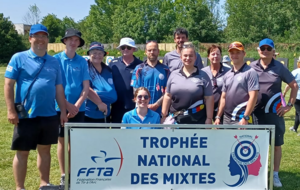 Les quatre équipes du CD35 qui ont participé au Trophée National des Mixtes 
