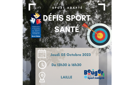 Accueil de la 2ème étape des &quot;Défis Sport Santé&quot;,